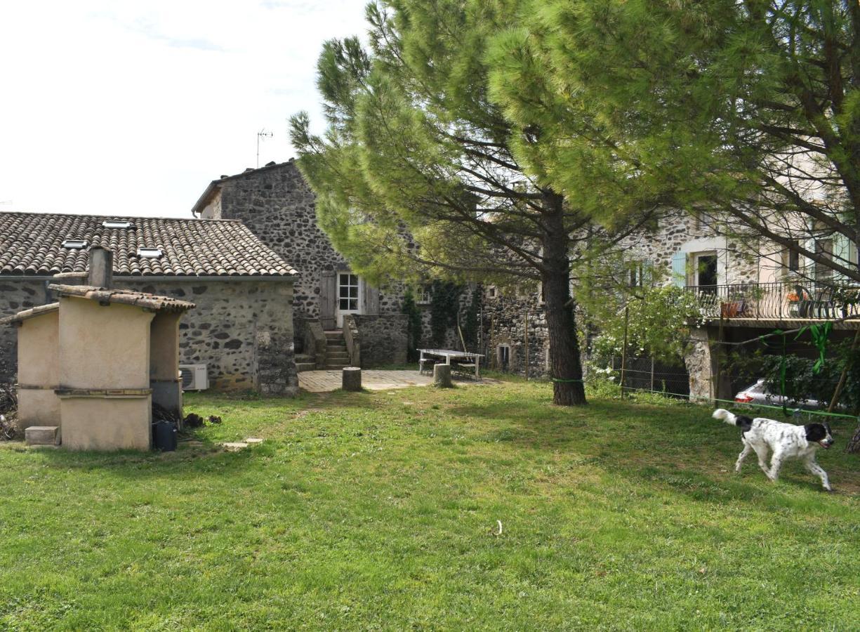 Hotel La Cour De L'Olivier à Lussas Extérieur photo